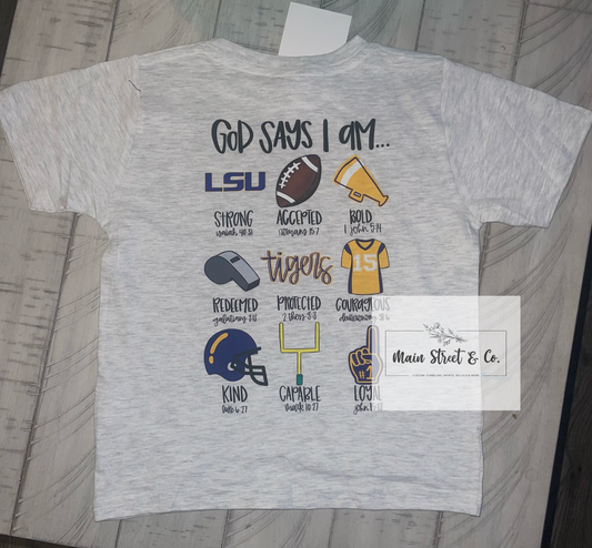 God Says I am LSU